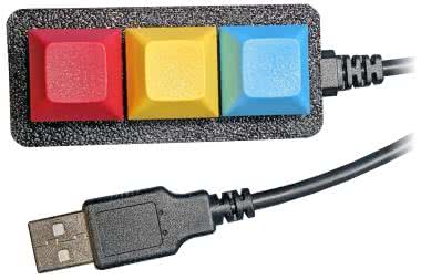 Miniaturowa klawiatura z zaprogramowanymi makrami