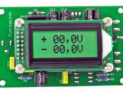 Miernik napięcia dodatniego i ujemnego