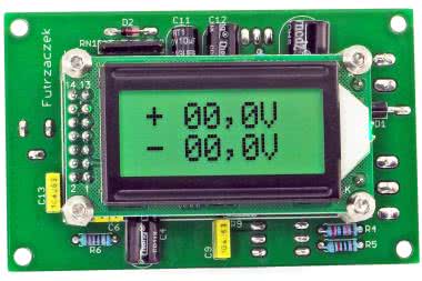 Miernik napięcia dodatniego i ujemnego