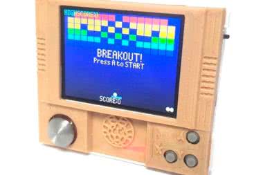 Miniaturowa konsola do gier z RPi Pico