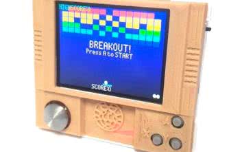 Miniaturowa konsola do gier z RPi Pico