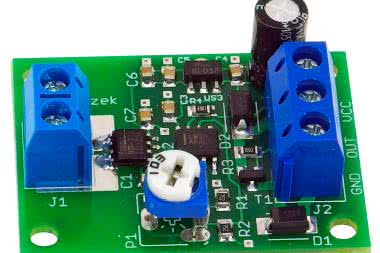 Miniaturowy detektor przepływu prądu stałego