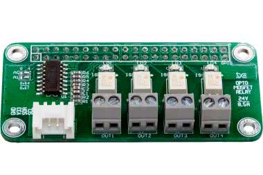 Moduł przekaźników półprzewodnikowych do RPi Zero i nie tylko