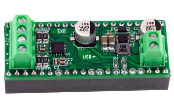 Sterownik mikrosilników prądu stałego do RPi Pico