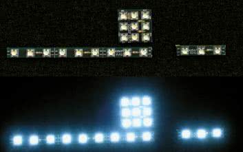 Superluminescencyjne modułowe oświetlacze LED - 1×3 LED, 1×9 LED, 3×3 LED