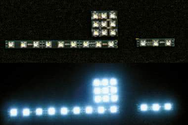 Superluminescencyjne modułowe oświetlacze LED - 1×3 LED, 1×9 LED, 3×3 LED