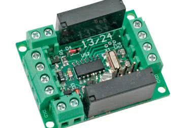 Miniaturowy moduł przekaźników z RS485