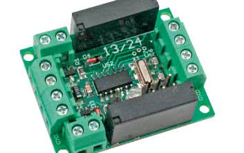 Miniaturowy moduł przekaźników z RS485
