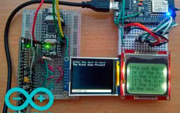 Projekt Czarny Łabędź. Jednokierunkowy, bezpieczny komunikator bezprzewodowy