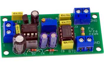 Prosty wzmacniacz do czujnika PT1000