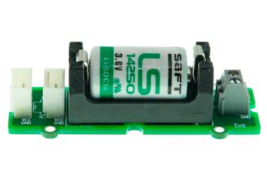 Licznik impulsów z podtrzymaniem bateryjnym