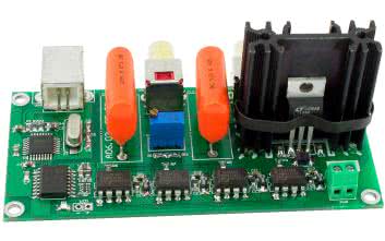 Przetwornik audio DAC do komputera PC, wyposażony w interfejs USB