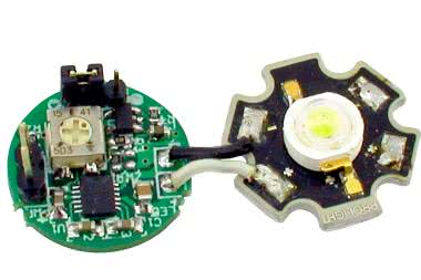 Regulowany, akumulatorowy zasilacz LED o mocy 3 W