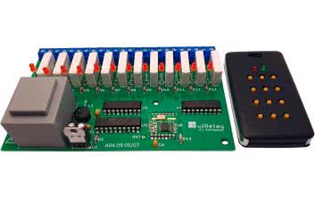 wiRelay - bezprzewodowa, 12-kanałowa karta przekaźników