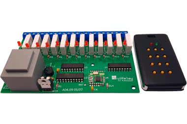 wiRelay - bezprzewodowa, 12-kanałowa karta przekaźników