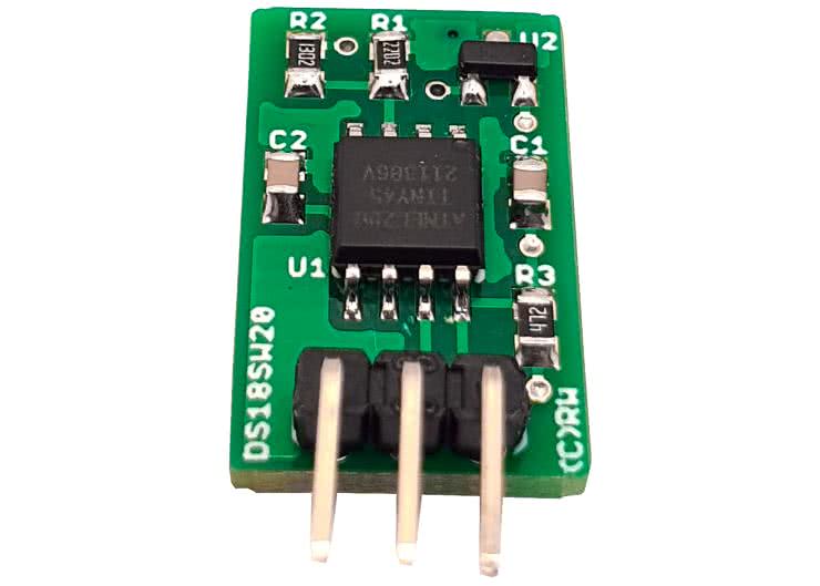 DS18SW20 - emulator czujnika temperatury DS1820. Przykład programowej realizacji urządzenia 1-Wire slave (1)