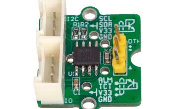 Dwukanałowy czujnik temperatury z interfejsem I²C