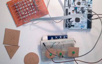 Wbudowane sieci neuronowe w STM32 (2). Rozpoznawanie kształtów