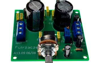 Stabilizator napięcia symetrycznego z regulacją współbieżną