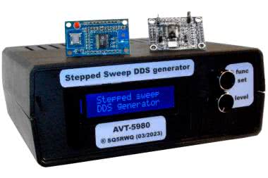 Generator-wobulator DDS na zakres częstotliwości od 1 Hz do 40 MHz (1)