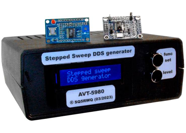Generator-wobulator DDS na zakres częstotliwości od 1 Hz do 40 MHz (1)
