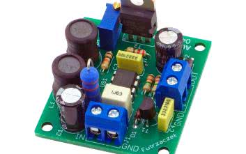 Przetwornica do zasilania lamp NIXIE