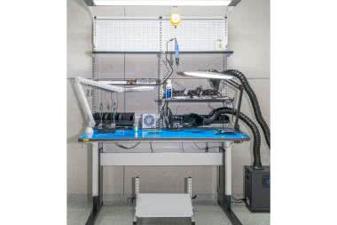 Profesjonalne stanowisko pracy elektronika