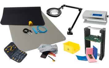 Ochrona przed ESD na stanowisku montażu manualnego