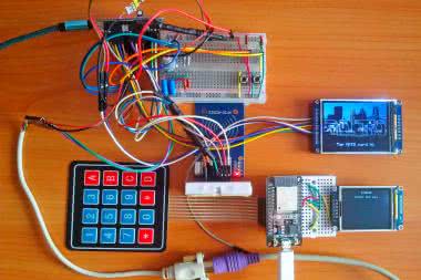 Szyfrowany magazyn haseł Midbar na bazie ESP32