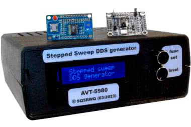 Generator-wobulator DDS na zakres częstotliwości od 1 Hz do 40 MHz (3)