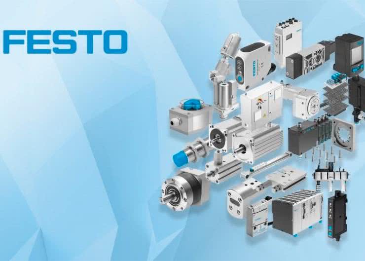 Komponenty automatyki przemysłowej i sterowania od Festo. Bogata gama produktów dostępna w Farnell