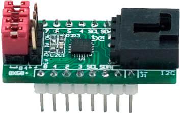 Expander wyjść z PWM na bazie układu PCA9624