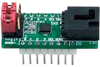 Expander wyjść z PWM na bazie układu PCA9624