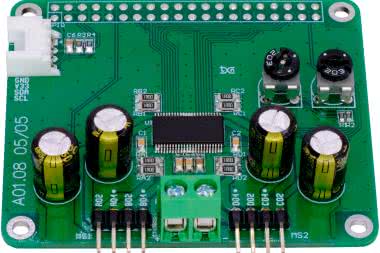 Sterownik dwóch silników krokowych do Raspberry Pi