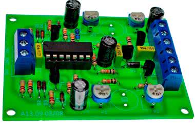 Logarytmujący sterownik wychyłowych wskaźników wysterowania