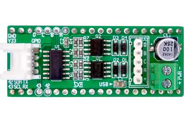 Sterownik unipolarnego mikrosilnika krokowego dla PI Pico