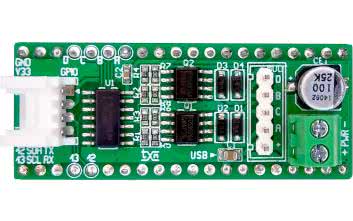 Sterownik unipolarnego mikrosilnika krokowego dla PI Pico