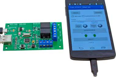 Panel sterujący ze starego smartfonu, czyli sterownik androidowy z FT311D