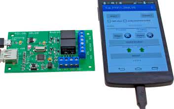 Panel sterujący ze starego smartfonu, czyli sterownik androidowy z FT311D