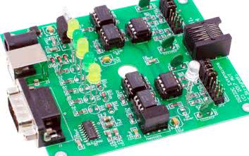 Moduł zwiększający zasięg transmisji RS232C