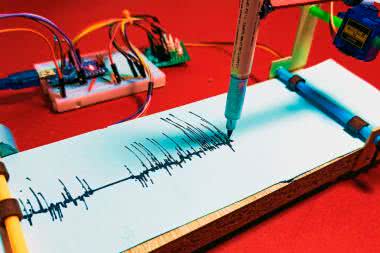 Prosty sejsmograf na bazie Arduino