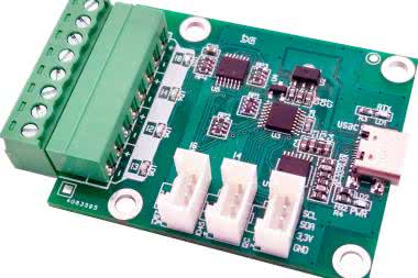 Moduł wejść cyfrowych z optoizolacją i interfejsem USB-C
