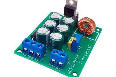 Regulowany zasilacz napięcia ujemnego