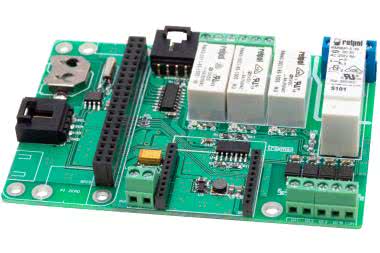 Płytka domowej automatyki do Raspberry Pi Zero