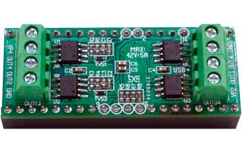 Moduł czterech wyjść HighSide dla RPi Pico