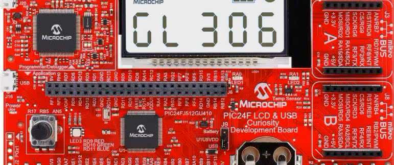 Wygraj płytkę rozwojową Microchip PIC24F LCD i USB