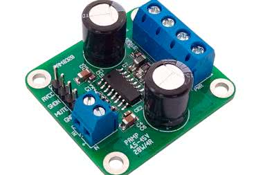 Mikrowzmacniacz mocy 20 W na układzie PAM8320