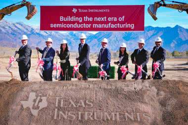 Texas Instruments rozpoczyna w Utah budowę fabryki płytek półprzewodnikowych 300 mm