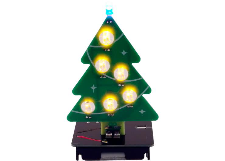 Bożonarodzeniowe drzewko LED