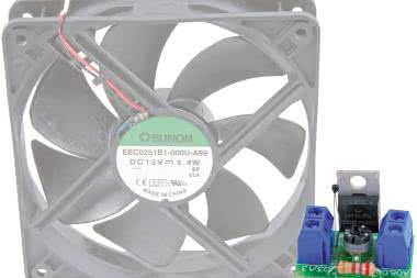 Regulator obrotów wentylatora